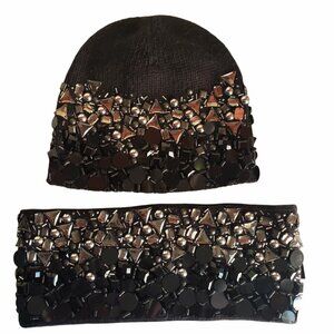 SALE!! J Crew Blinged Out! Beanie and Neck Warmer Bundle
